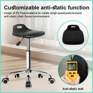 KEDE Siège <span class=keywords><strong>de</strong></span> tabouret <span class=keywords><strong>de</strong></span> <span class=keywords><strong>chaise</strong></span> dentaire <span class=keywords><strong>en</strong></span> plastique PU souple ESD Design moderne pour les pièces <span class=keywords><strong>de</strong></span> <span class=keywords><strong>chaise</strong></span> <span class=keywords><strong>de</strong></span> coussin <span class=keywords><strong>de</strong></span> laboratoire scolaire - Product Image 5