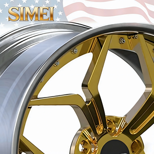 Jantes en alliage d'aluminium forgé SIMEI à prix avantageux, jantes de haute qualité pour voitures particulières et pneus pour VW <span class=keywords><strong>Polo</strong></span> - Product Image 3