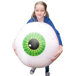 Halloween Inflatable 4D Eyeball Crazy Inflatable Aluminum Film Eyeball for Indoor and Outdoor Garden Yard Balls