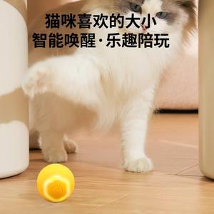 Auto-divertissement automatique boules de jouet pour chat résistant aux morsures consommant de l'énergie jouets de mouvement interactifs pour animaux de compagnie soulagement de l'ennui chat - Product Image 3