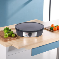Crêpière automatique en aluminium antiadhésif Crêpière électrique pour plaque chauffante Roti