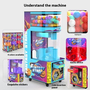 Máquina de Regalos Interactiva Multicolor con Diseño de Cielo Estrellado de Fantasía, Operada con Monedas, Equipo de Juego Imprescindible para Niños - Product Image 3