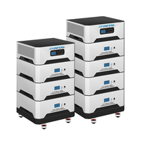 Système solaire avec stockage 51.2V 100Ah 5kWh 5kW, onduleur tout-en-un, batterie, onde sinusoïdale pure, sortie 2000W, charge solaire MPPT