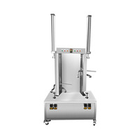 Commerciële multifunctionele 304 roestvrijstalen fruit schil- en snijmachine met PLC voor ananas, pomelo, raap, wintermeloen en watermeloen