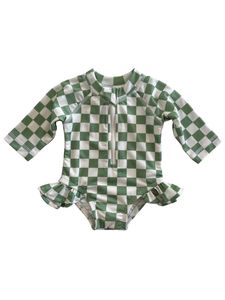 Combinaison de bain unisexe à motifs personnalisés pour bébés, garçons ou filles, combinaison unique pour petits nageurs - Product Image 4