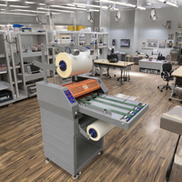 Machine de laminage de film économique semi-automatique numérique PRY-390B