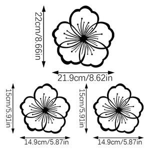 <span class=keywords><strong>Stile</strong></span> <span class=keywords><strong>industriale</strong></span> motivo floreale in ferro metallo appeso a parete decorazione per la casa Design <span class=keywords><strong>soggiorno</strong></span> decorazione della parete cava all'ingrosso - Product Image 3