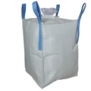 China Fornecedor Super Saco 1 Ton 2 Ton 1000 Kg Jumbo FIBC Sacos Grandes Em Massa Para Cimento