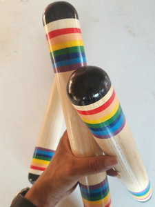 Wholesale Orff Percussion <b>Musical</b> <b>Instrument</b> Wooden Rain Sound Tube Rain Sound Generator Raining Shaker Baby Toy - Product Image 2