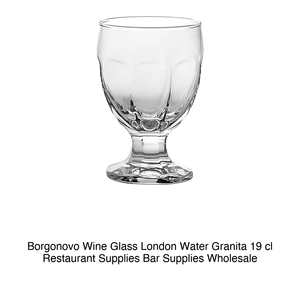 Verre à Granita London Water 19 cl H 11,1 cm Ø 7 cm Borgonovo - Product Image 2