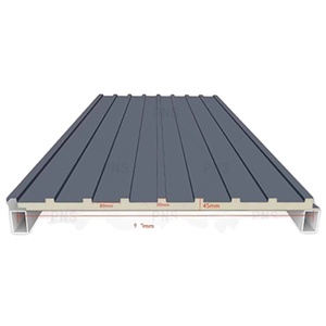 แผ่นฉนวนกันความร้อน <span class=keywords><strong>PU</strong></span> แบบโลหะ 50 มม. มาตรฐานฟิลิปปินส์ แผ่นฉนวนโลหะสำเร็จรูปสำหรับภายนอกอาคาร แกน PIR ราคาดีที่สุดต่อตาราง<span class=keywords><strong>เมตร</strong></span> - Product Image 1