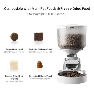 Paslanmaz Çelik Kase 3L Otomatik Kedi Mama Kabı Kolay Temizlenir Çift Güç Kaynağı Zaman Ayarlı Köpek Mama Kabı Evcil Hayvan Mama Dağıtıcısı - Product Image 3