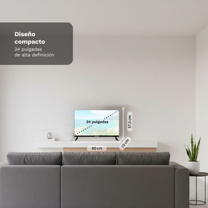 Televisor LED Grunkel de 24 Pulgadas, Smart TV HD con WebOS, Netflix, Disney+, Apple TV, Spotify y YouTube - Product Image 2