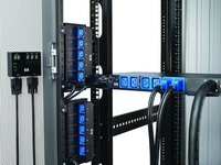 PDU de rack de 19 pouces, PDU intelligent, PDU intelligent avec compteur et contrôle
