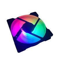 Ventilateur de PC de jeu RGB 12V, refroidisseur de boîtier d'ordinateur, ventilateur CPU 120mm RGB, MOQ