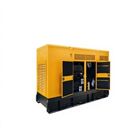 Skid-Montierter 150kW 187,5kVA Mobiler Diesel-Stromgenerator mit Schalldämpfendem Gehäuse, ATS, Leiser Offener Rahmen für Notfall-Backup
