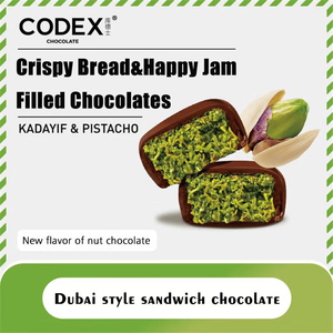 <span class=keywords><strong>Cokelat</strong></span> Pistachio Dubai Asli 46g Batangan <span class=keywords><strong>Cokelat</strong></span> Hitam Buatan Tangan Pasta Pistachio Dubai - Product Image 3