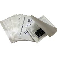 Étiquette de capteur de température de chaîne du froid RFID NFC 13,56 MHz, étiquette étanche pour la surveillance de la température