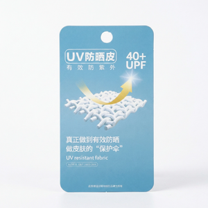 Eco-friendly Recycled Cotton Paper Waterproof hang Tags Custom Embossed with Gold Foil Printing Suitable for Clothing Shoes Bags - Product Image 1