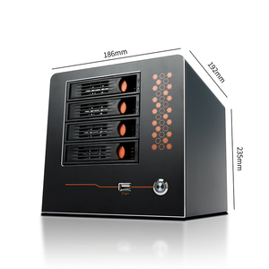 Système barebone de serveur NAS RGeek NAS04A à 4 baies avec échange à chaud, <span class=keywords><strong>grand</strong></span> stockage, châssis en rack, serveur de stockage de fichiers réseau professionnel - Product Image 6