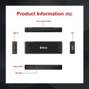 Precio de Fábrica IK <span class=keywords><strong>TV</strong></span> Stick TVR2/R3 Sistema Operativo Android 10.0 <span class=keywords><strong>TV</strong></span> Digital 1GB+8GB y 2GB+16GB Allwinner 4K Smart <span class=keywords><strong>TV</strong></span> Stick - Product Image 4