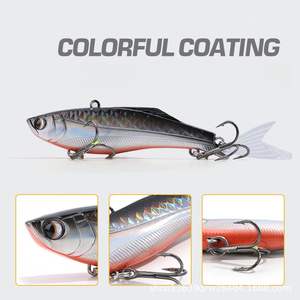 SNEDA Vente en gros Nouveaux leurres durs VIB en plastique avec queue scintillante, leurres <span class=keywords><strong>de</strong></span> pêche pour toutes les couches d'eau en stock - Product Image 4