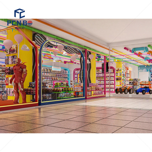 Trẻ em hiện đại cửa hàng phụ kiện với Modular Kệ tường và hợp thời trang tủ trưng bày cho đồ chơi các nhà bán lẻ đồ chơi cửa hàng đồ đạc - Product Image 6