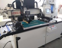 Máquina Automática de Serigrafía Rollo a Rollo para Impresión de Rollos de Etiquetas de PET, PVC, PC, BOPP, PE y PP