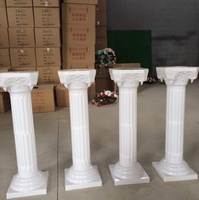 Grèce apparence romaine piliers colonne mariage jardin clôture décorations extérieures mariage centres de table toile de fond fête photographie