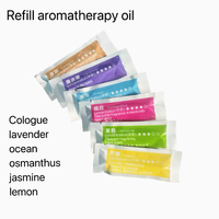 Diffuseur d'aromathérapie pour voiture en alliage de haute qualité, mini, noir, avec clip pour grille d'aération et parfum naturel