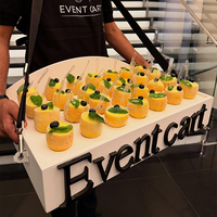 Soporte para Pastel con Correa para el Hombro ZKAI Idea Party, Bandeja Portátil para Colgar en el Cuello para Tiramisú y Postres, Ideal para Bodas y Fiestas