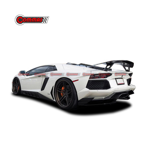 Kit de jupes latérales en fibre de carbone de style Novi de haute qualité pour Lamborghini Aventador LP700 – Spoiler latéral de voiture - Product Image 2