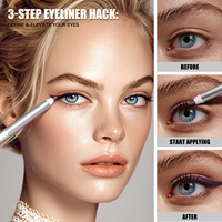 Crayon gel pour eye-liner lisse et naturel, imperméable et résistant à la transpiration, disponible en plusieurs couleurs