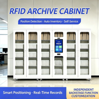 Archivador Inteligente para Documentos y Evidencias con Reconocimiento Facial, Gabinete de Gestión de Materiales, Casillero de Almacenamiento para Artículos Relacionados con casos