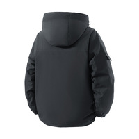 Nouvelle veste bomber tactique à capuche 3-en-1 coupe ample pour le travail, ensemble deux pièces d'hiver pour l'extérieur, coupe-vent, doublure polaire, imprimé délavé