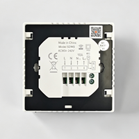 Thermostat à bouton WIFI pour chauffage au sol et chaudière à gaz, chauffage mural électrique, chauffage au sol, application TUYA