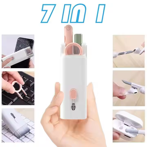 Kit de nettoyage multifonctionnel 7 en 1 pour stylo, casque, clavier, téléphone, ordinateur, produits numériques, avec brosse douce - Product Image 3