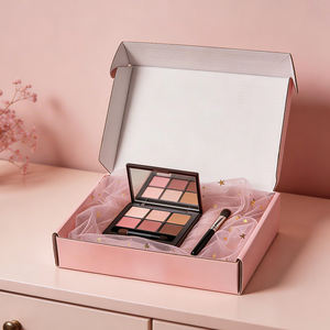 Boîte cadeau personnalisée, motif personnalisé, taille personnalisée, luxe, écologique, réutilisable, pelliculage brillant, gaufrage, carton ondulé, boîte cosmétique - Product Image 3