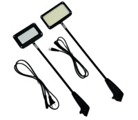 Éclairage LED à clipser pour stand d'exposition 25W, connectable en série, pour bannière, multi-prises, publicité, IP44 2500