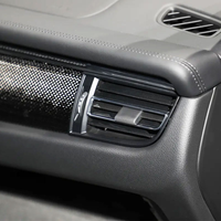 Pour Porsche Macan 95B 2021-2023 : Grille d'aération centrale, sortie de climatisation, garniture de tableau de bord – Pièces de rechange neuves pour amélioration