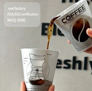 Gobelet jetable pour boissons froides/chaudes de 90 mm de diamètre avec couvercle, 300 ml, en plastique PP transparent laminé à l'intérieur, moulé par injection - Product Image 1