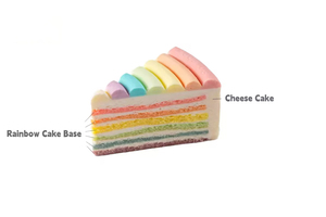 Siyu hình tròn bánh mousse sô cô la nóng bán bánh đông lạnh với hương vị trái cây ngọt ngào được chứng nhận HALAL 950g - Product Image 3