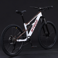 Vélo de montagne pour jeunes et adultes, cadre en acier souple, freins à disque avant et arrière, qualité supérieure, vente en gros, conduite sécurisée
