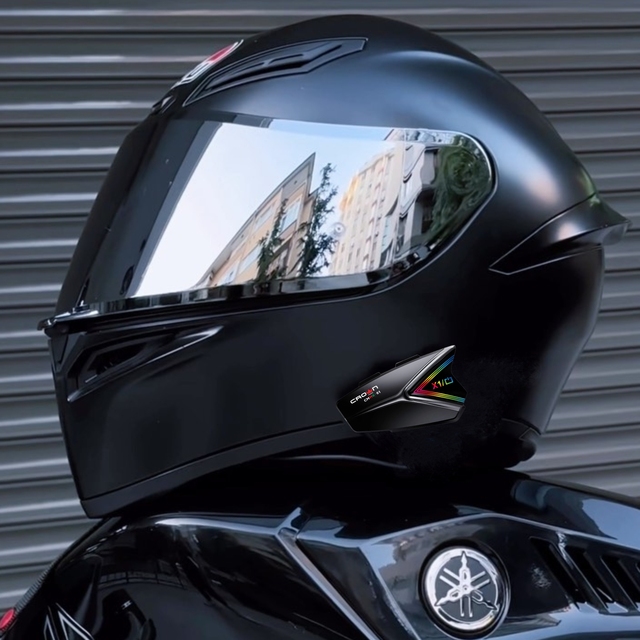 Hot-selling Motorcycle Helmet Intercom BT 5.0 Waterproof with Mic 30 Hours Wireless Intercom System for Motor or Bike
