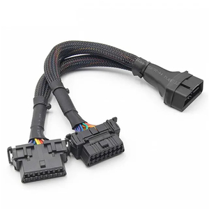 Nhiệm vụ nặng nề OBD2 chẩn đoán Scanner Nam để kép 2 nữ Splitter cáp mở rộng cho cơ khí - Product Image 1