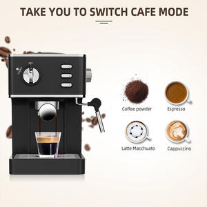 PANCERKA 2-in-1 Commercial Grade Espresso Machine High 19 Bar Household <b>Coffee</b> <b>Maker</b> Milk Froth Sale New - Product Image 3