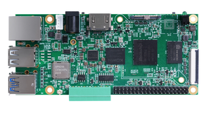 Aglomerado Geniatech XPI-3576 Rockchip RK3576 SBC con factor de forma de tarjeta de crédito extendida 16GB RAM, hasta 128GB Flash - Product Image 2