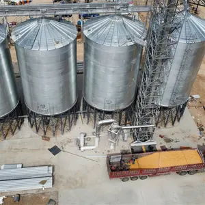 Durable Hopper Bottom Grain Silos For Wheat Farm