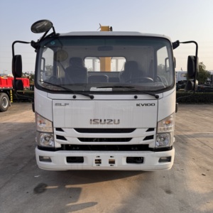 五十铃 KV100 4x2 手动变速箱移动式起重机卡车 3.2 吨柴油动力伸缩折叠臂新型车载起重机 - Product Image 2