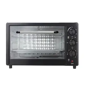 22L UK plug big capacity fast heating tabletop multi electrical oven smokeless baking toaster oven